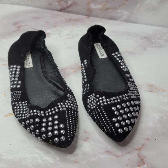 Kelsi Dagger Pointed toes studded flats 7.5 - Picture 3 of 14